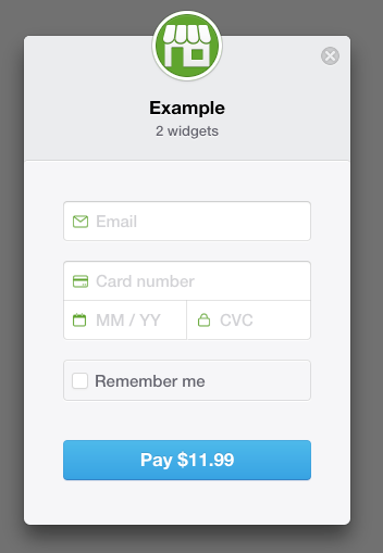 Stripe Checkout Modal Example